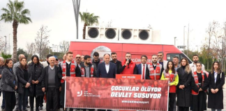 CHP’li gençler Pendik ve Kartal’da da MESEM uygulamasını protesto etti