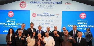 Kartal’da KİPTAŞ ‘ın yaptığı Kaper Sitesi’nde 590 Konutun Anahtarları Teslim Edildi
